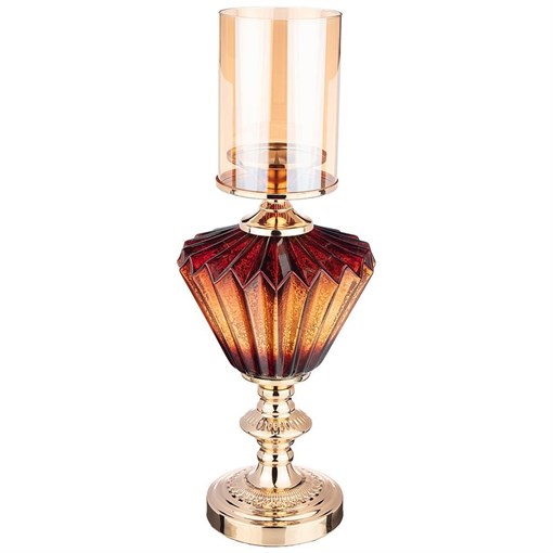 Подсвечник коллекция "Даймонд" D=16 см H=44 см - фото 393321