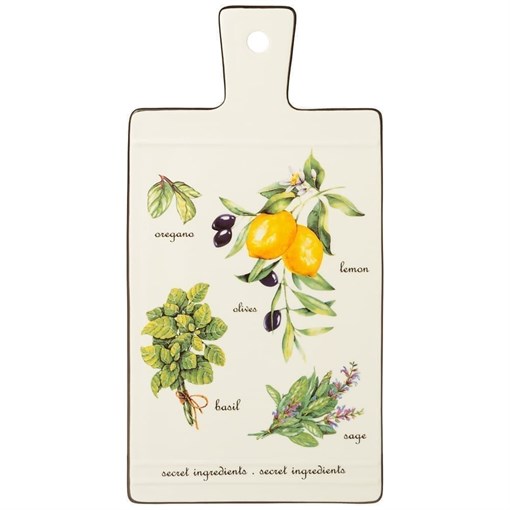 Доска разделочная lefard "Секретные ингредиенты" 34,5*18 см - фото 393402