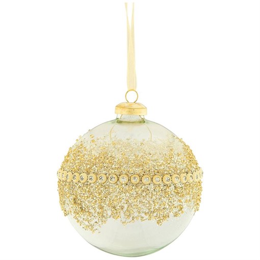 Елочное украшение коллекция "Богема" D=10 см - фото 393549