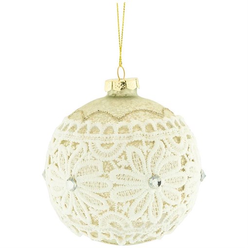 Елочное украшение коллекция "Богема" D=10 см - фото 393550