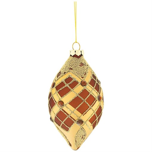 Елочное украшение коллекция "Торжество" H=15 см - фото 393557