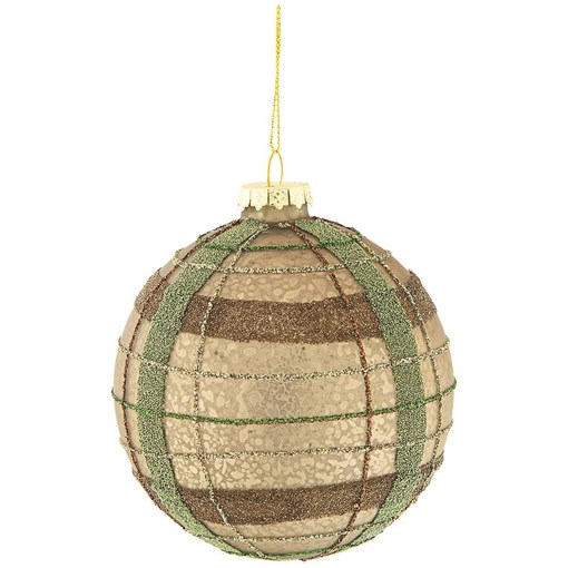Елочное украшение коллекция "Фантазия" D=10 см - фото 393558
