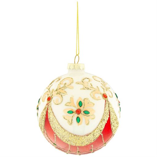 Елочное украшение коллекция "Торжество" D=10 см - фото 393572