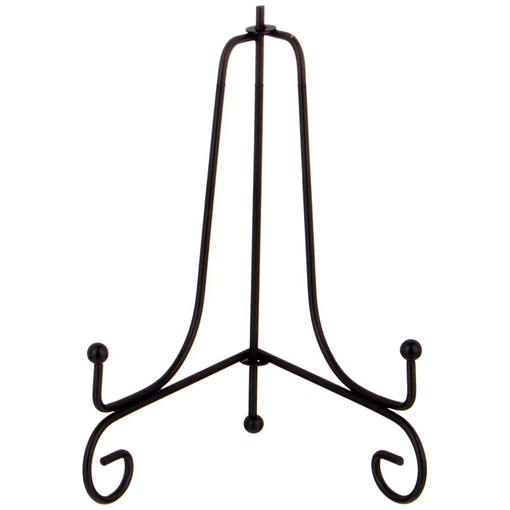 Комплект подставок для тарелок из 5 шт 17*11 см H=16 см цвет - черный - фото 393739