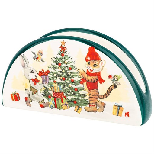 Салфетница "Тигриные истории" 13,5*4*7 см - фото 393895