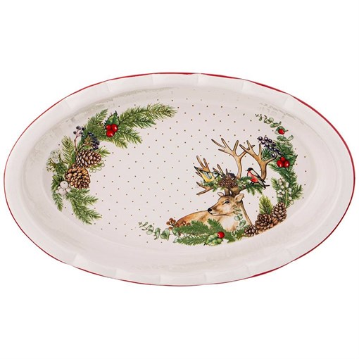 Блюдо-шубница 28*17*5 см - фото 393903