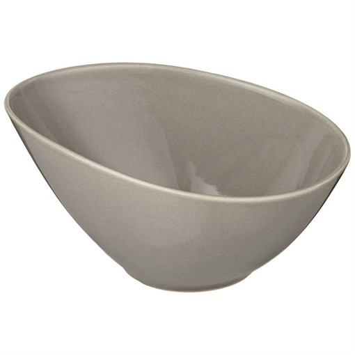 Салатник bronco "Meadow" 16,5*12,5*8 см 500 мл серый - фото 394042