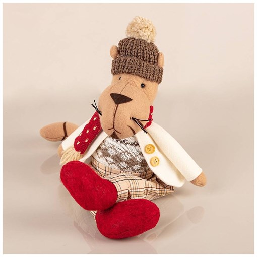 Фигурка тигр сидящий коллекция "Модные истории" - фото 394057