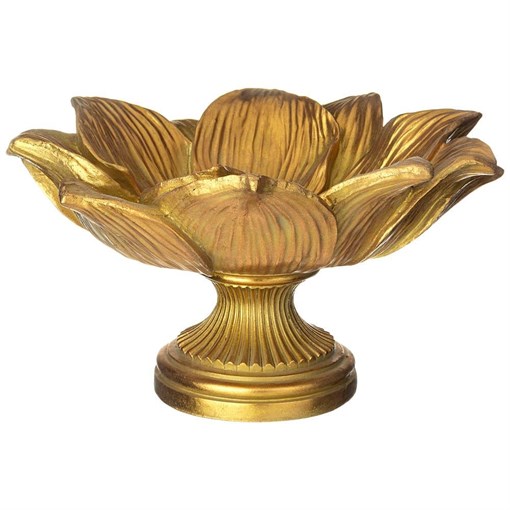 Чаша на ножке декоративная "Цветок" 32*30.6*17.9cm - фото 394082