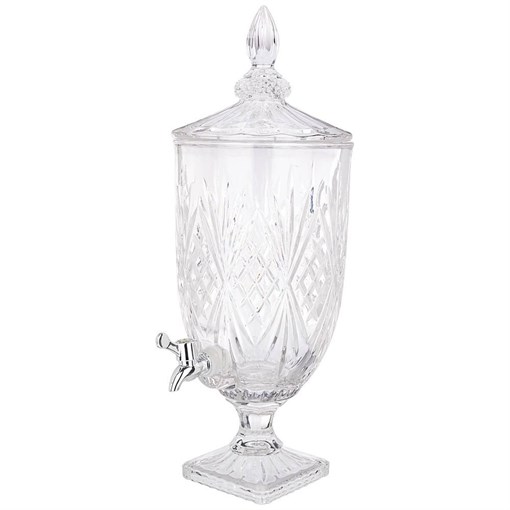 Диспенсер для напитков "Лимонадница muza" 4,5 л / 19,5*19,5*52 см - фото 394252