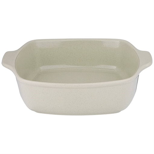 Блюдо для запекания agness "Modern kitchen" квадрат. бежевое - фото 394426