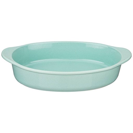 Блюдо для запекания agness "Modern kitchen" овальное лазурное - фото 394468