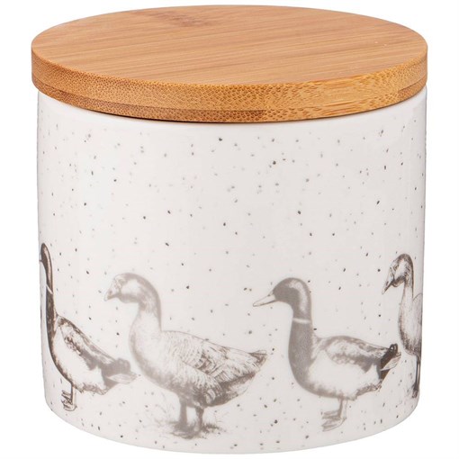 Банка с крышкой lefard ducks, 410 мл мал уп=12шт - фото 394836