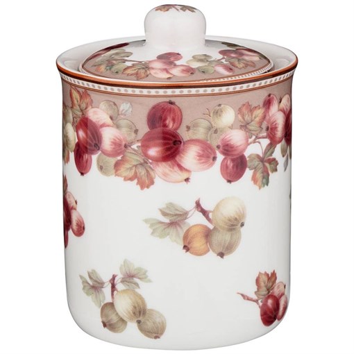 Банка с крышкой lefard "Фрукты" 9,5*7,5 см 220 мл - фото 394868