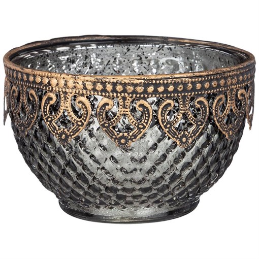 Подсвечник коллекция "Бухара" 11,5*11,5*7,5 см - фото 394904