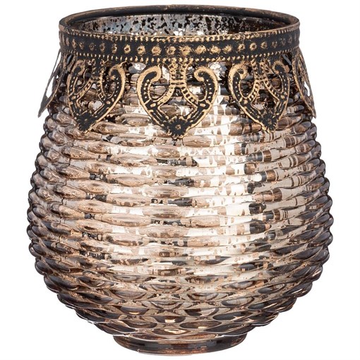 Подсвечник коллекция "Дубай" 10*10*10,5 см - фото 394913