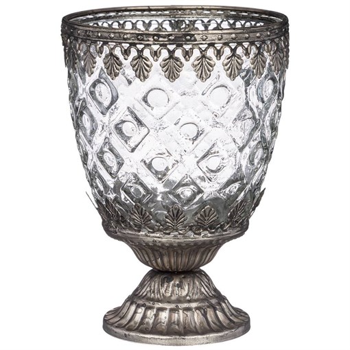 Подсвечник коллекция "Измир" 11*11*16,5 см - фото 394934