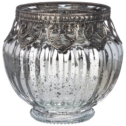 Подсвечник коллекция "Измир" 9,5*9,5*9 см - фото 394946