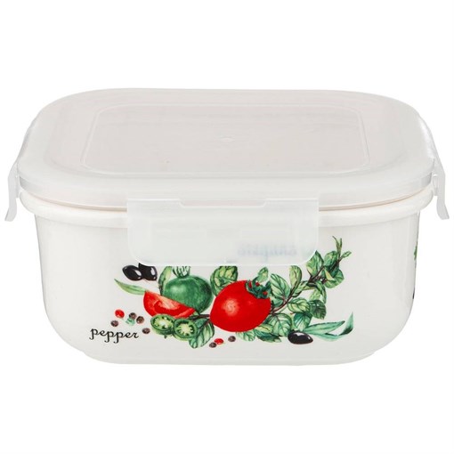 Салатник с пластик. крышкой lefar - фото 395248