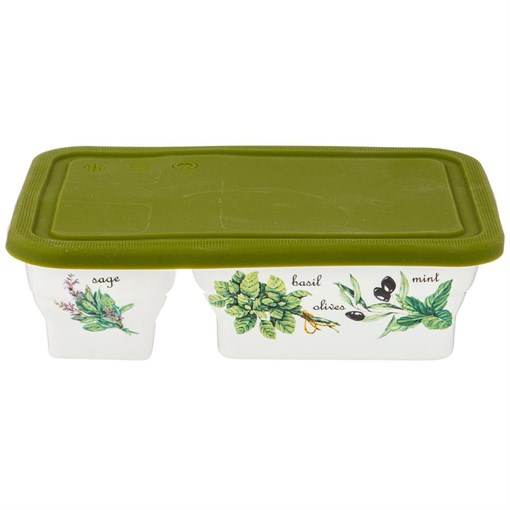 Менажница с пластик. крышкой lefard "Секретные ингредиенты" 3 секции 22*1,5*6 см - фото 395279