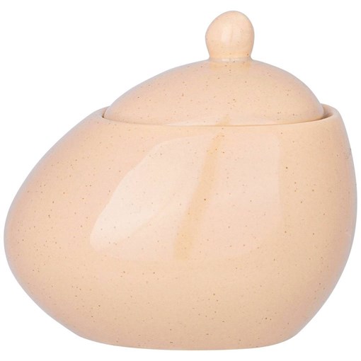 Сахарница bronco "Fusion" 380 мл кремовая - фото 395340