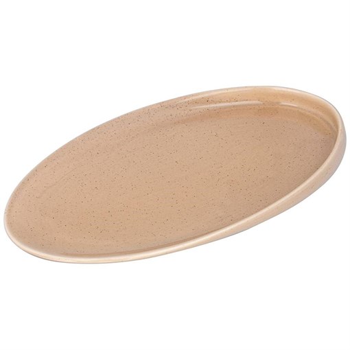 Тарелка закусочная bronco "Fusion" 23*13,5*2 см кремовая (мал.уп. = 2 шт) - фото 395358