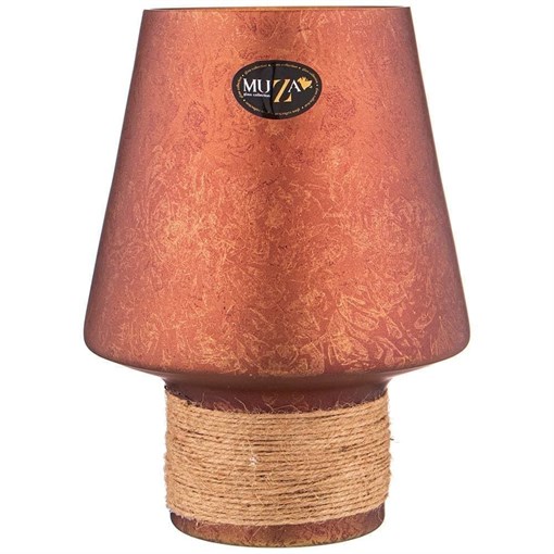 Ваза "Gala bronze metallic" H=24 см - фото 395457