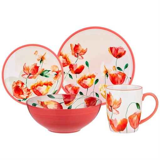 Набор обеденный lefard "Festival" 4 пер. 16 пр. - фото 395476