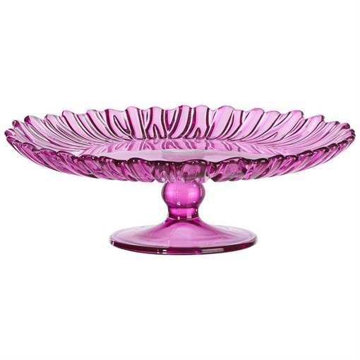 Блюдо на ножке "Аметист" - фото 395763