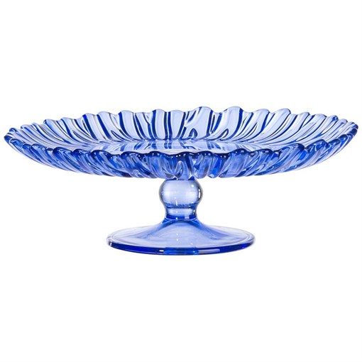 Блюдо на ножке "Сапфир" - фото 395765