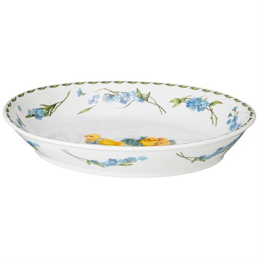 Блюдо овальное lefard "Sunday" 25*19,5*4,5 см - фото 395936