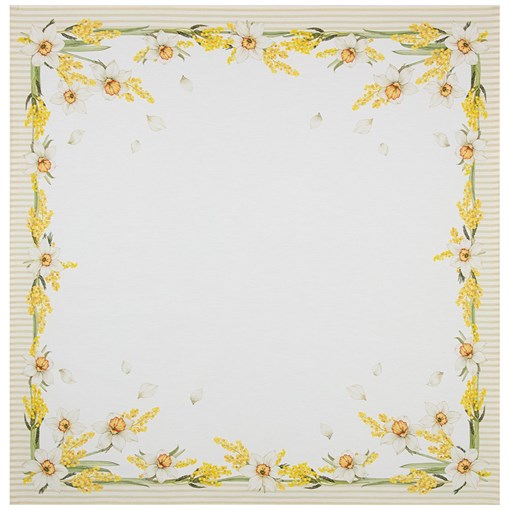 Наперон "Happy day" 71х71 см ,белый, 100% хлопок,твил - фото 396017