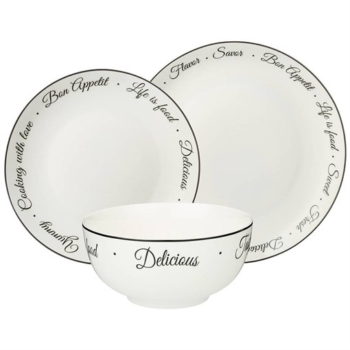 Обеденный набор lefard bon appetit 18пр, 21/27/14 см - фото 396104