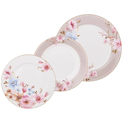 Обеденный набор lefard онфлер 18пр, 20/25/20 см - фото 396116