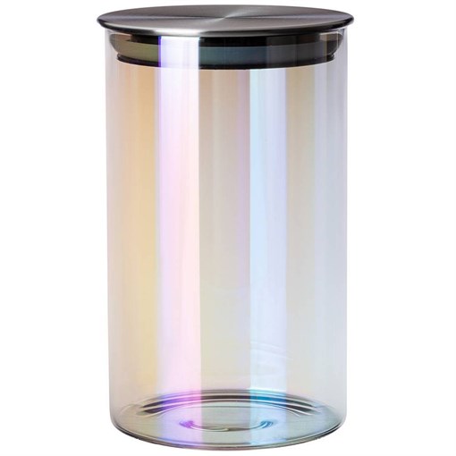 Емкость для сыпучих продуктов agness "Rainbow" 1000 мл d=9.5 cm, h=16 cm цвет:радужный - фото 396172