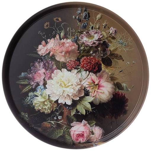 Поднос сервировочный agness "Stil life" 33*2,1 см - фото 396199