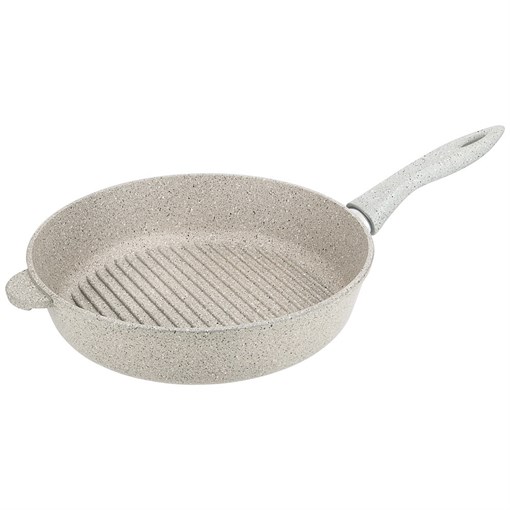 Сковорода гриль agness "Арктик" D=28 см - фото 396246