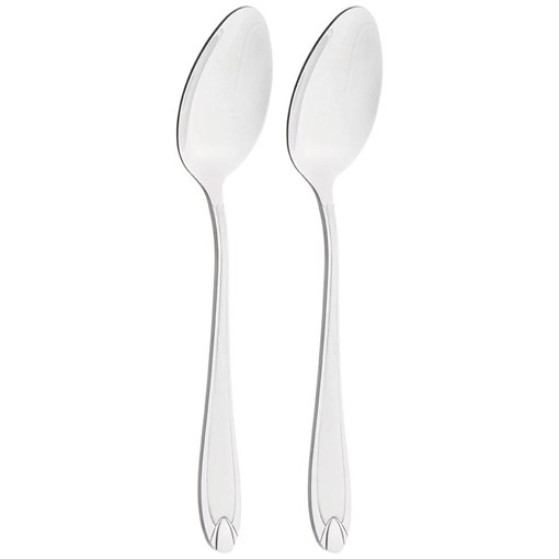Набор столовых ложек agness, 2 шт L=20.5 см мал. уп. = 40 шт - фото 396870