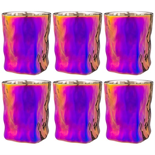 Набор стаканов из 6 шт "Королевская фуксия" 300 мл - фото 397051
