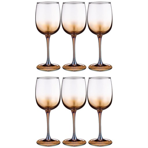 Набор бокалов из 6 шт "Карамельный омбре" 420 мл - фото 397066