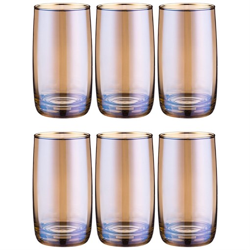 Набор стаканов из 6 шт "Лазурит" 330 мл - фото 397090