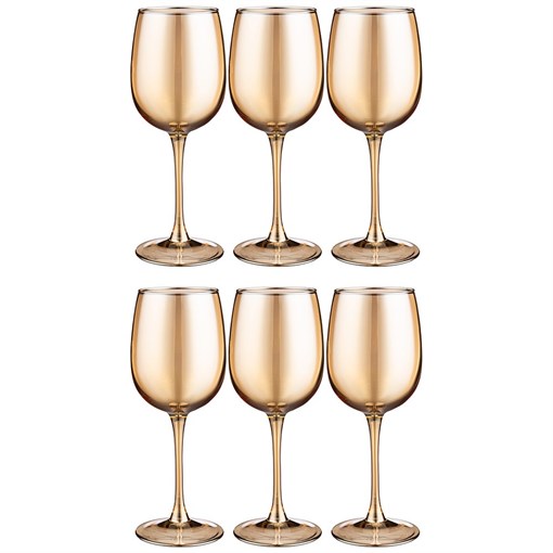 Набор бокалов из 6 шт "Гречишный мед" 420 мл - фото 397102