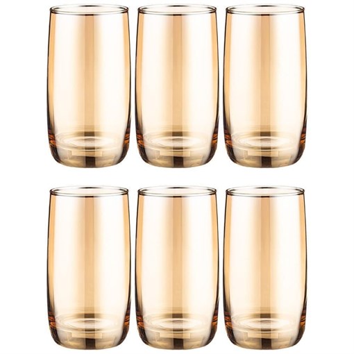 Набор стаканов из 6 шт "Гречишный мед" 330 мл - фото 397105