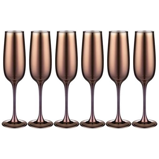 Набор бокалов из 6 шт "Горький шоколад" 175 мл - фото 397114