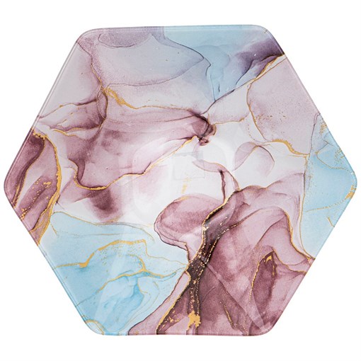 Салатник коллекция "Marble" 25 см - фото 397140