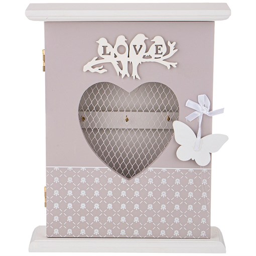 Ключница коллекция "Love" 21,5*6,5*26,5 см - фото 397202