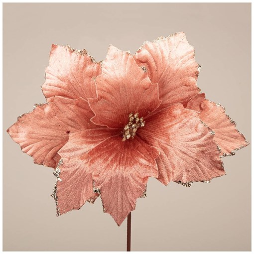 Цветок искусственный "Пуансетия" D=32 см - фото 397236