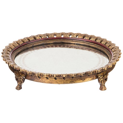 Поднос декоративный 28,5*28,5*6 см - фото 397329