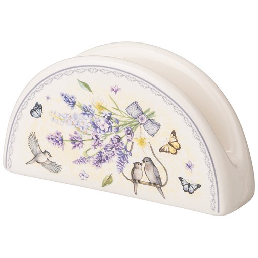 Салфетница "Прованс лаванда" 13,5*4 см H=7 см - фото 397524