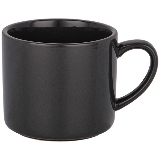 Кружка "Luster" 300 мл , 12*9*8 см , темно-серая - фото 397760